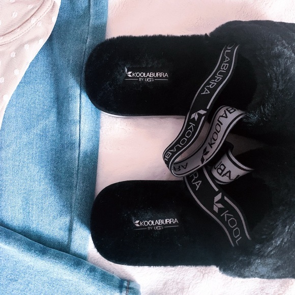 Koolaburra by UGG faux fur slides - Picture 9 of 13
